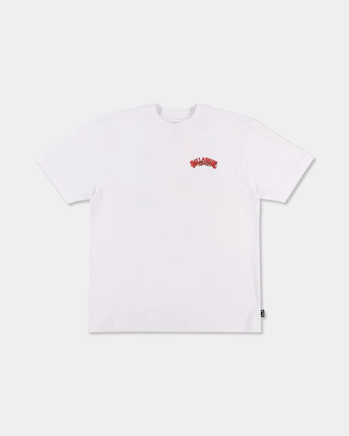 Image of T-Shirts. Product name - Billabong Boys 8-16 Boys East Coast T-Shirt White in White colour by brand - Billabong