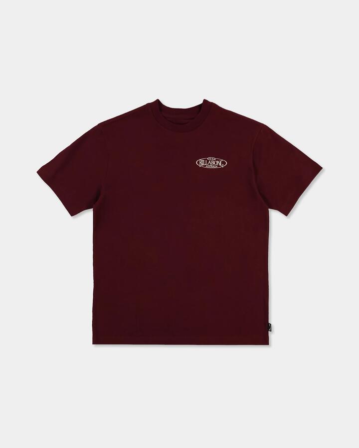 Image of T-Shirts. Product name - Billabong Boys 8-16 Boys Hollow Pill T-Shirt Port in Port colour by brand - Billabong