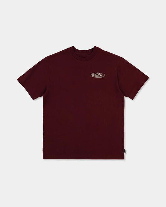 Image of T-Shirts. Product name - Billabong Boys 8-16 Boys Hollow Pill T-Shirt Port in Port colour by brand - Billabong