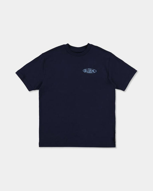 Image of T-Shirts. Product name - Billabong Boys 8-16 Boys Hollow Pill T-Shirt Blue Graphite in Blue Graphite colour by brand - Billabong