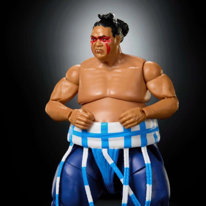 Image of Action Figures. Product name - WWE x Street Fighter Action Figures, 6-inch Elite Collectible with Articulation & Accessories (Styles May Vary) in colour by brand - WWE