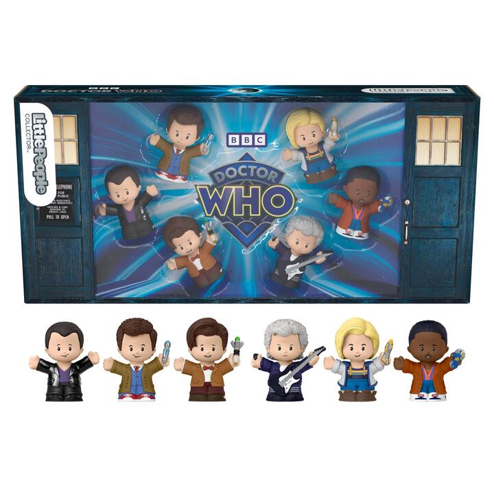 Image of Dolls. Product name - Little People Collector Doctor Who TV Series Special Edition Set in colour by brand - Little People Collector