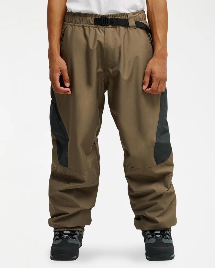 Image of Shoes. Product name - DC Shoes Mens Smoke 10K Snow Pants Morel in Morel colour by brand - DC Shoes