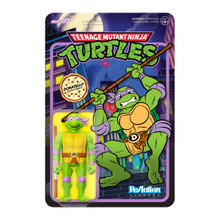 Image of Action Figures. Product name - Teenage Mutant Ninja Turtles ReAction Wave 7 Donatello (Cartoon) in colour by brand - Toymate