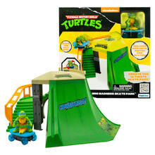 Image of Action Figures. Product name - Teenage Mutant Ninja Turtles Switch Kick Mini Madness Skate Park (Classic) in colour by brand - Toymate