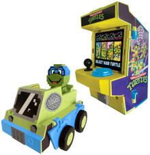 Image of Action Figures. Product name - Teenage Mutant Ninja Turtles Arcade Cruisers in colour by brand - Toymate