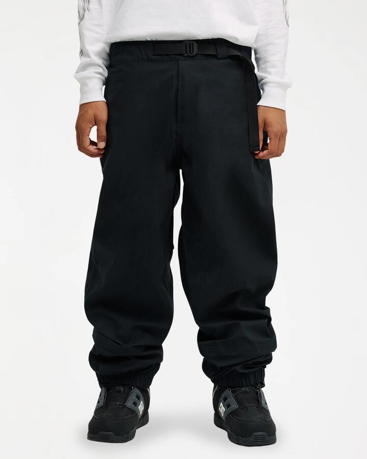 Image of Shoes. Product name - DC Shoes Mens Storm Division Primo Pt 3L 30K Snow Pants Black in Black colour by brand - DC Shoes