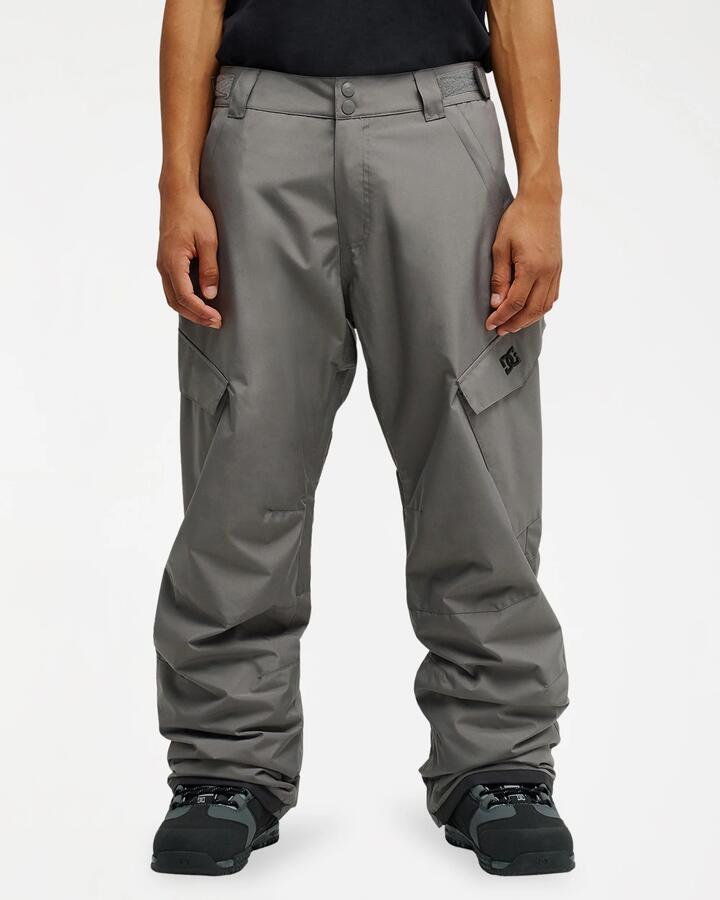 Image of Shoes. Product name - DC Shoes Mens Banshee Snow Pants Pewter in Pewter colour by brand - DC Shoes
