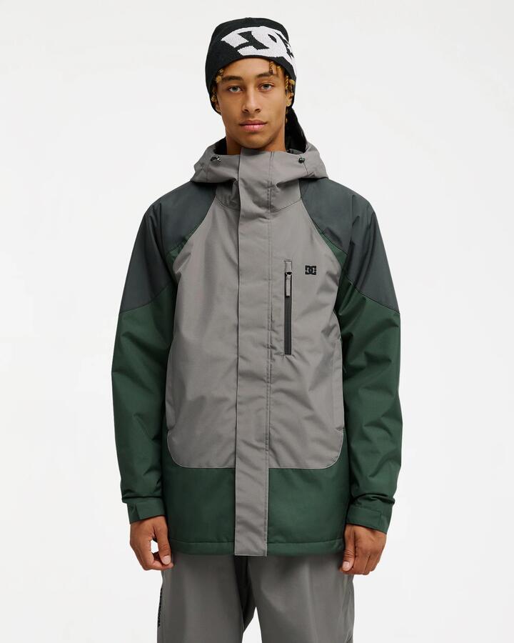 Image of Coats & Jackets. Product name - DC Shoes Mens Coldsmoke 10K Snow Jacket Deep Forest in Deep Forest colour by brand - DC Shoes
