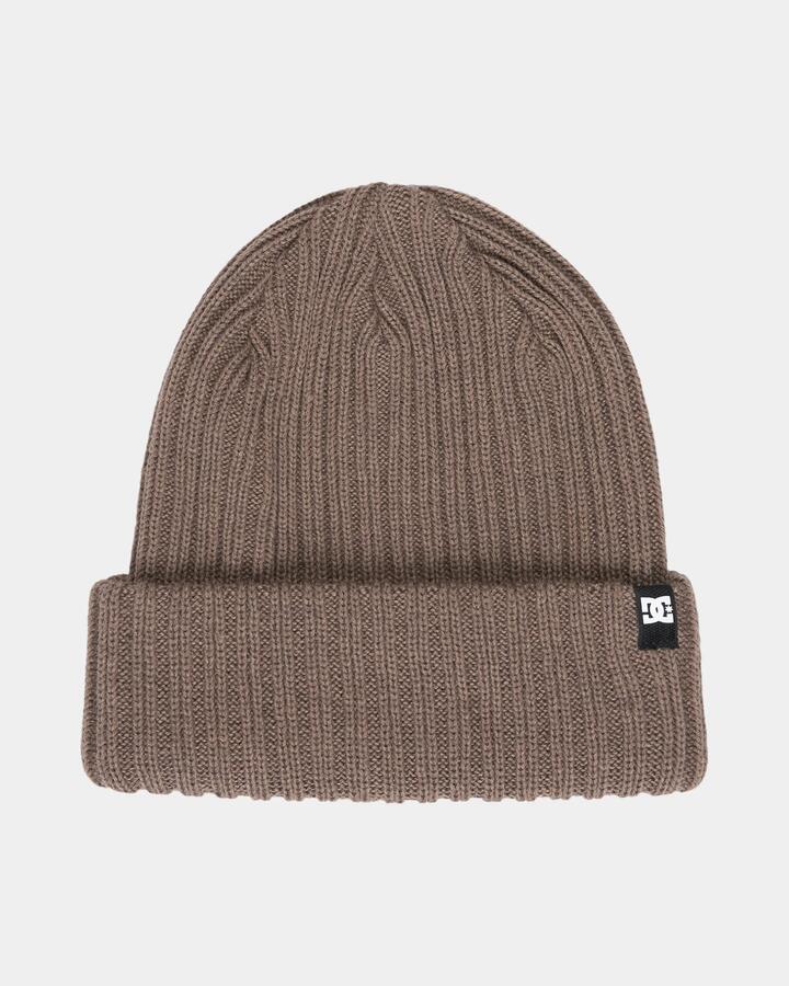 Image of Hats. Product name - DC Shoes Mens Fish N Destroy 2 Beanie Morel in Morel colour by brand - DC Shoes
