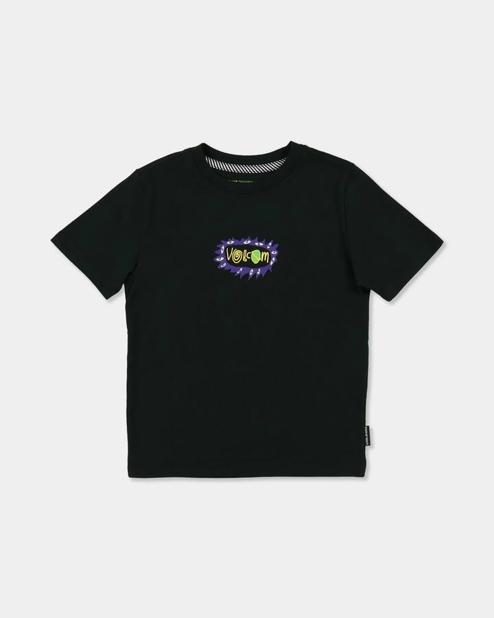 Image of T-Shirts. Product name - Volcom Boys 2-7 Featured Artist Ozzy 2 T-Shirt Scarab in Scarab colour by brand - Volcom