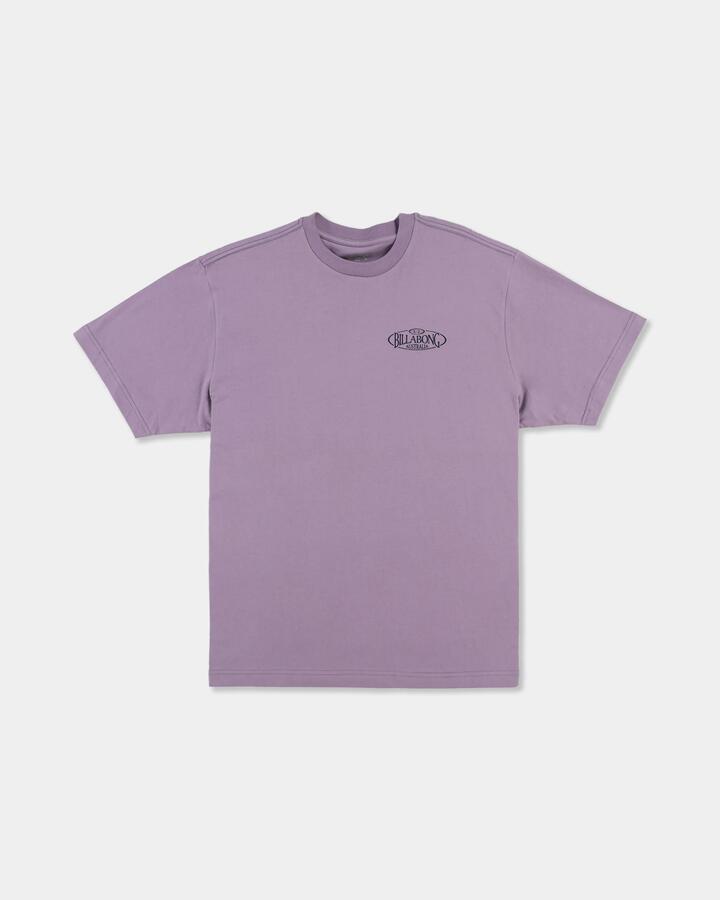 Image of T-Shirts. Product name - Billabong Mens Hollow Pill T-Shirt Purple Ash in Purple Ash colour by brand - Billabong