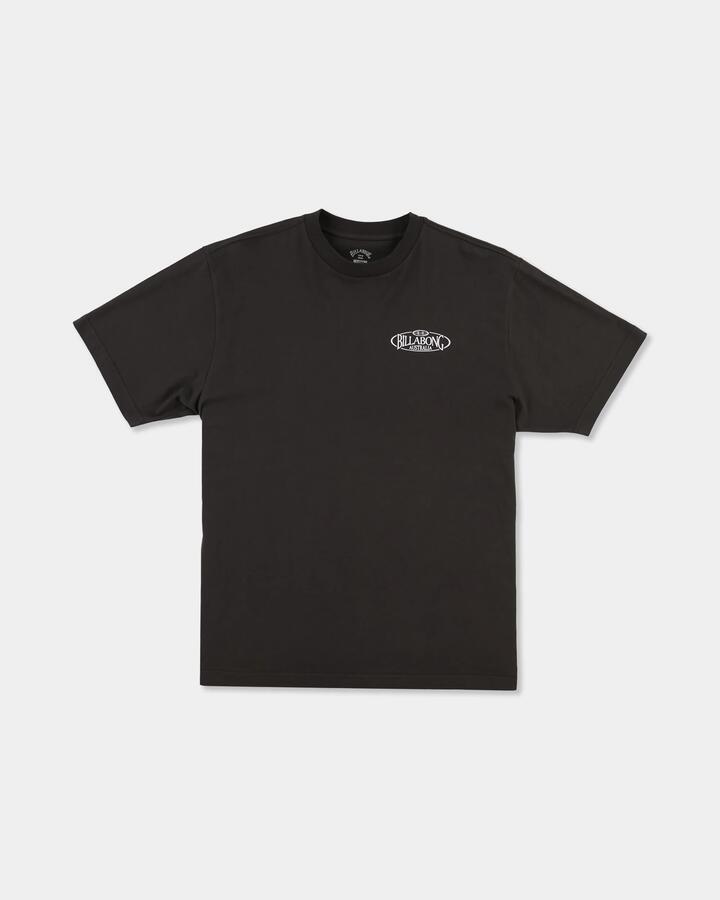 Image of T-Shirts. Product name - Billabong Mens Hollow Pill T-Shirt Raven in Raven colour by brand - Billabong