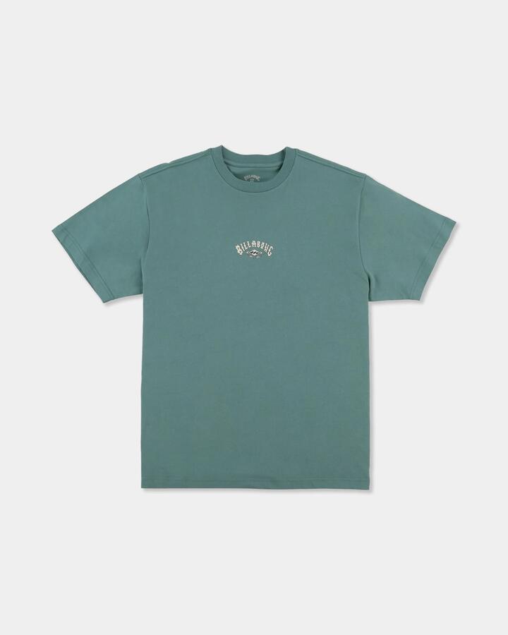 Image of T-Shirts. Product name - Billabong Mens Rose Arch T-Shirt Sage Green in Sage Green colour by brand - Billabong