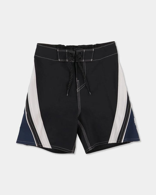 Image of Swimwear. Product name - Billabong Boys 2-7 Fluid 2K 13" Boardshorts Phantom in Phantom colour by brand - Billabong