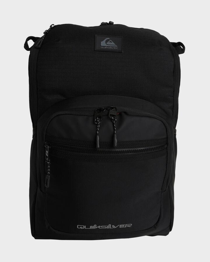 Image of Bags. Product name - Quiksilver School E Chill Backpack Black in Black colour by brand - Quiksilver
