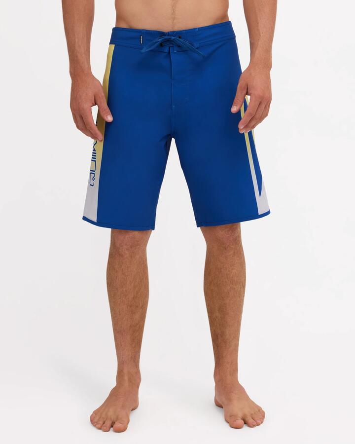 Image of Swimwear. Product name - Surf Dive 'n Ski Mens Surfsilk Holmes 20" Boardshorts Monaco Blue in Monaco Blue colour by brand - Surf Dive 'n Ski