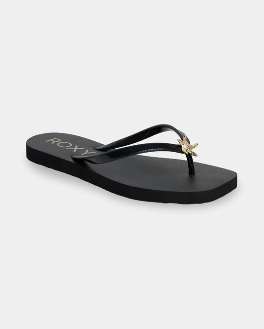 Image of Sandals. Product name - Surf Dive 'n Ski Womens Sea Star Sandals Black in Black colour by brand - Surf Dive 'n Ski