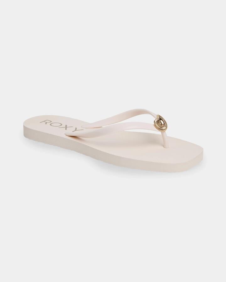 Image of Sandals. Product name - Surf Dive 'n Ski Womens Sea Star Sandals Cream in Cream colour by brand - Surf Dive 'n Ski