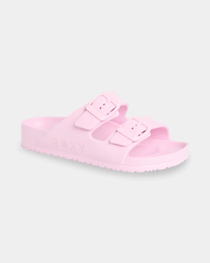 Image of Sandals. Product name - Surf Dive 'n Ski Girls 8-16 Kattie Strap Sandals Pink Tulle in Pink Tulle colour by brand - Surf Dive 'n Ski