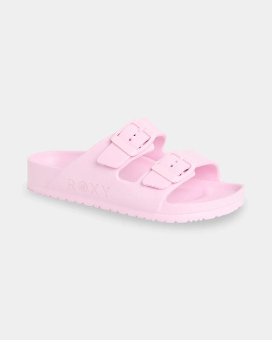 Image of Sandals. Product name - Surf Dive 'n Ski Girls 8-16 Kattie Strap Sandals Pink Tulle in Pink Tulle colour by brand - Surf Dive 'n Ski