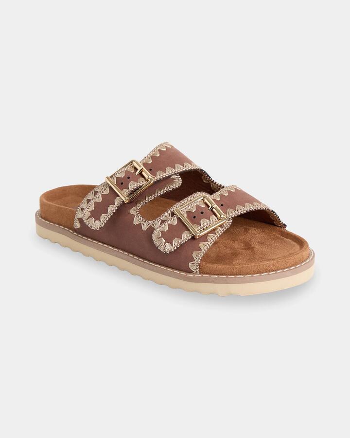 Image of Sandals. Product name - Surf Dive 'n Ski Womens Hydrangea Sandals Cappuccino in Cappuccino colour by brand - Surf Dive 'n Ski