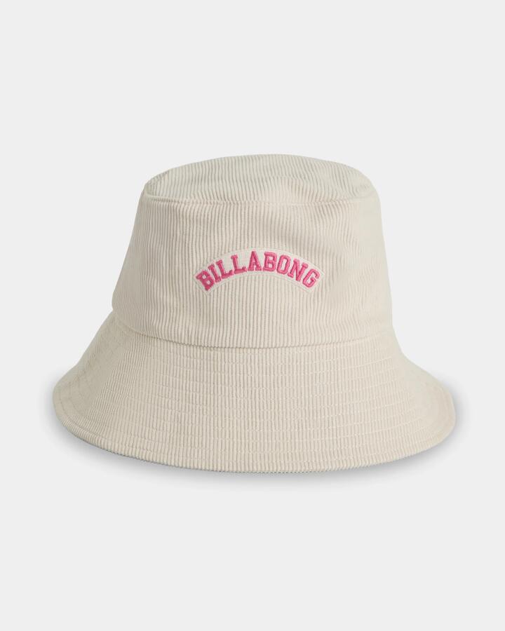 Image of Hats. Product name - Surf Dive 'n Ski Girls 8-16 Cord Bucket Hat Salt Crystal in Salt Crystal colour by brand - Surf Dive 'n Ski