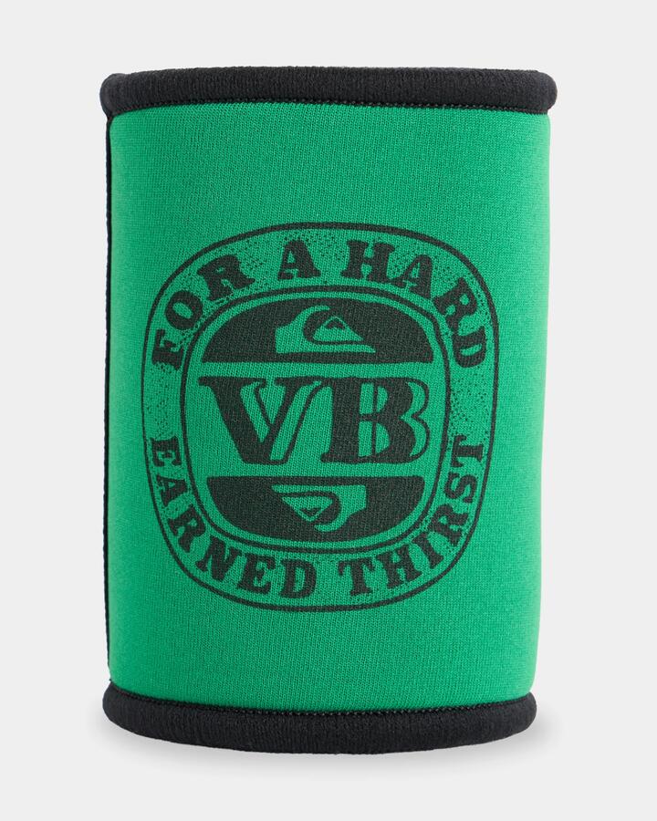 Image of Bags. Product name - Surf Dive 'n Ski Mens Quiksilver X Vb Stubby Holder Forest in Forest colour by brand - Surf Dive 'n Ski