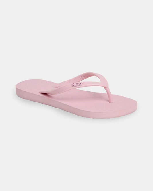 Image of Sandals. Product name - Surf Dive 'n Ski Girls 8-16 Viva V Thongs Powder Pink in Powder Pink colour by brand - Surf Dive 'n Ski