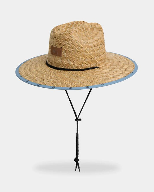 Image of Jeans. Product name - Surf Dive 'n Ski Mens Pierside Print Hat Faded Denim in Faded Denim colour by brand - Surf Dive 'n Ski