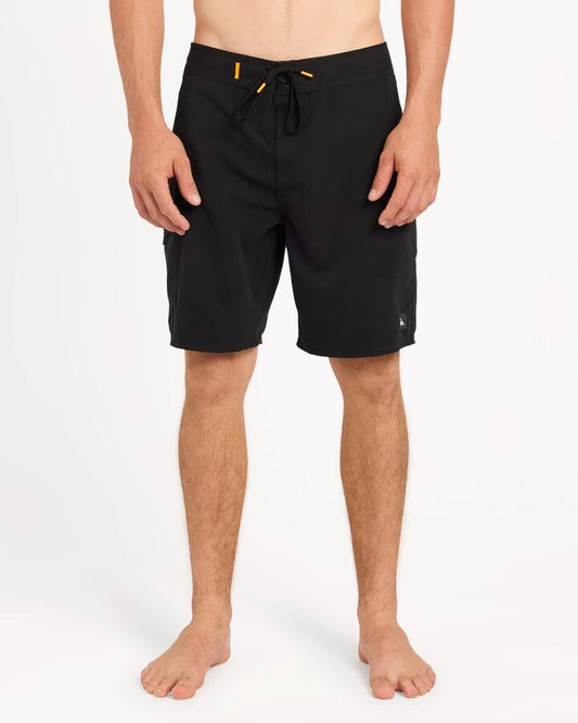 Image of Swimwear. Product name - Surf Dive 'n Ski Mens Big Country 2 19" Boardshorts Black in Black colour by brand - Surf Dive 'n Ski