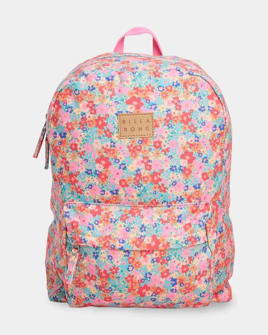 Image of Bags. Product name - Surf Dive 'n Ski Ditsy Pop Schools Out Backpack Multi in Multi colour by brand - Surf Dive 'n Ski
