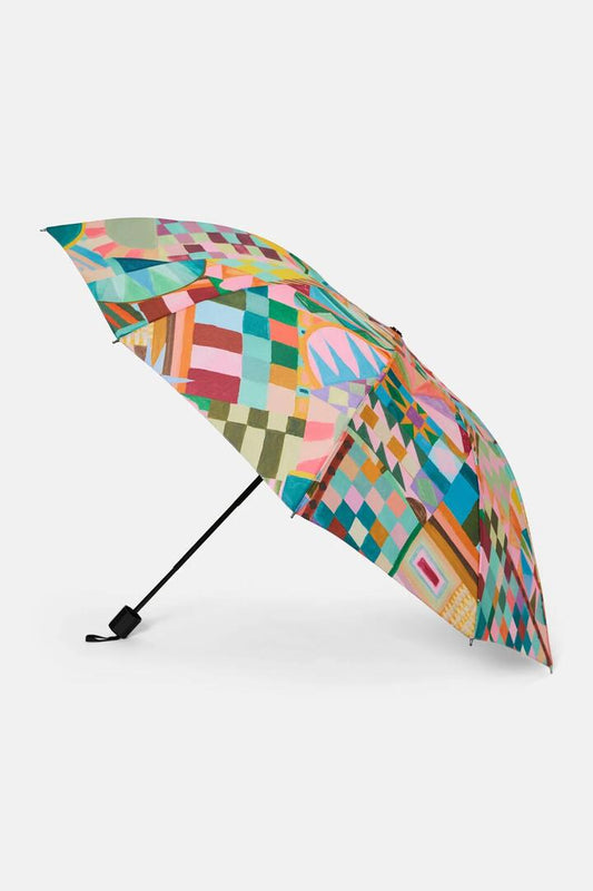 Image of Rain Umbrellas. Product name - Sunspill Umbrella in Print colour by brand - Gorman