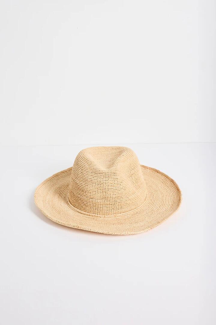Image of Hats. Product name - Callie Natural Raffia Panama Hat in colour by brand - Among the Brave