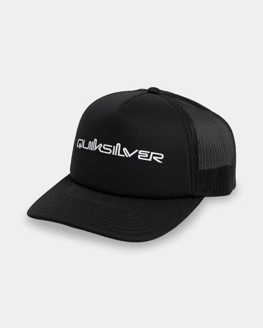 Image of Hats. Product name - Surf Dive 'n Ski Mens Omni Trucker Cap Black/White in Black/White colour by brand - Surf Dive 'n Ski