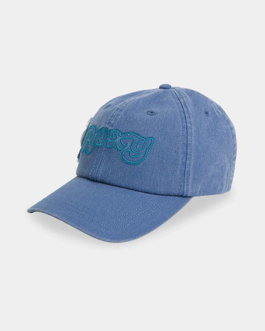 Image of Hats. Product name - Surf Dive 'n Ski Womens Bella Dad Cap Bijou Blue in Bijou Blue colour by brand - Surf Dive 'n Ski
