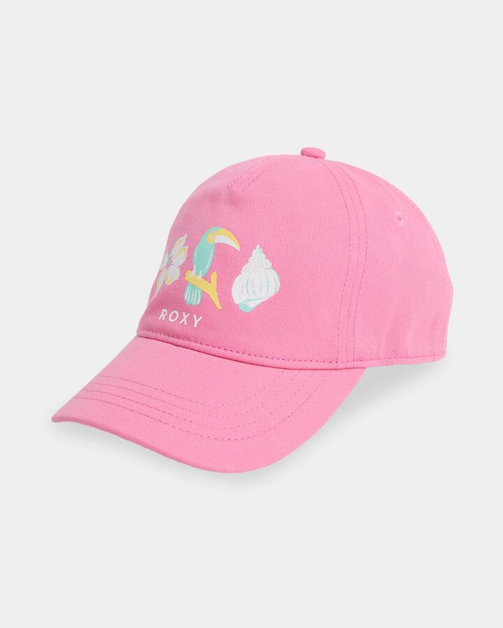 Image of Hats. Product name - Surf Dive 'n Ski Girls 2-7 Ocean Lover Baseball Cap Pink Carnation in Pink Carnation colour by brand - Surf Dive 'n Ski