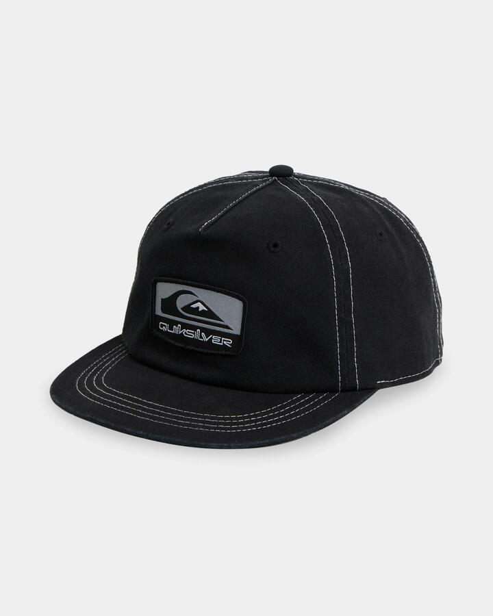 Image of Hats. Product name - Surf Dive 'n Ski Boys 8-16 Visions Cap Black in Black colour by brand - Surf Dive 'n Ski