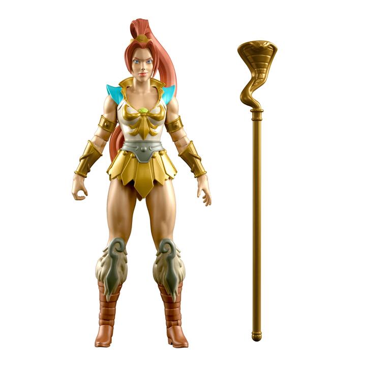 Image of Action Figures. Product name - Masters of the Universe Origins Teela Action Figure in colour by brand - Masters of The Universe