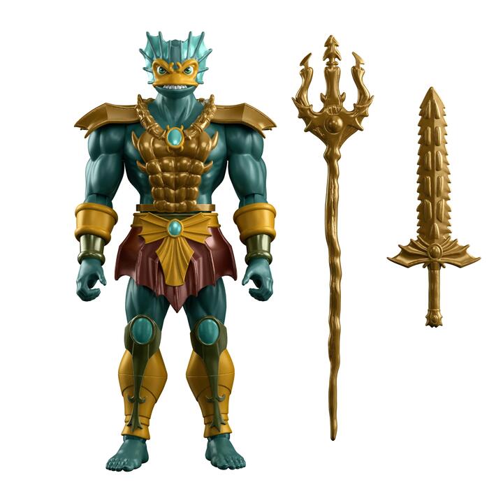 Image of Action Figures. Product name - Masters of the Universe Origins Mer-Man Action Figure in colour by brand - Masters of The Universe