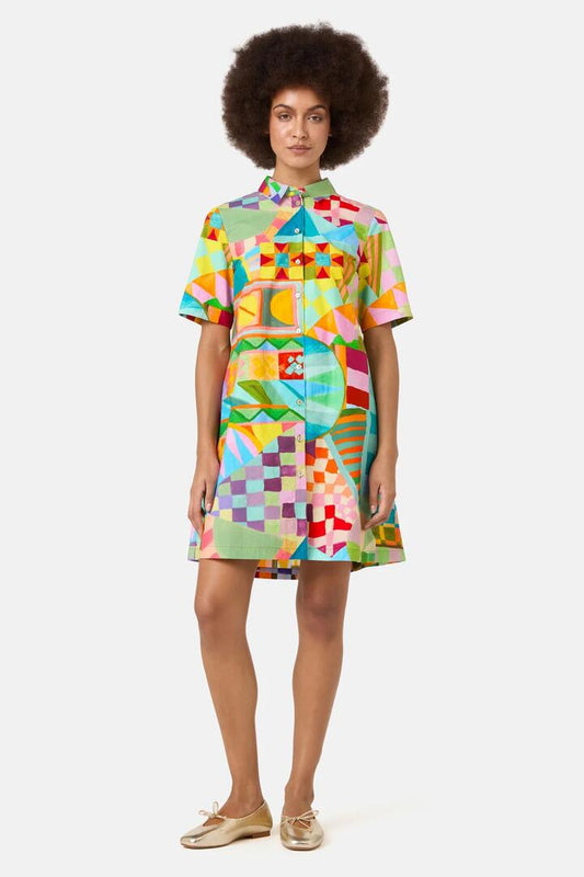 Image of Dresses. Product name - Sunspill Shirt Dress in Print colour by brand - Gorman