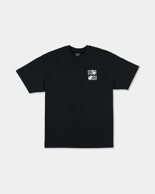 Image of T-Shirts. Product name - Billabong Mens Nz Backtrack T-Shirt Black in Black colour by brand - Billabong