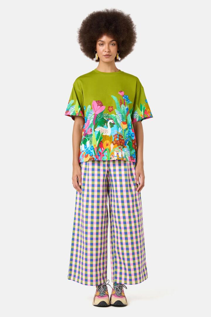 Image of T-Shirts. Product name - Sanctuary Oversized Tee in Print colour by brand - Gorman