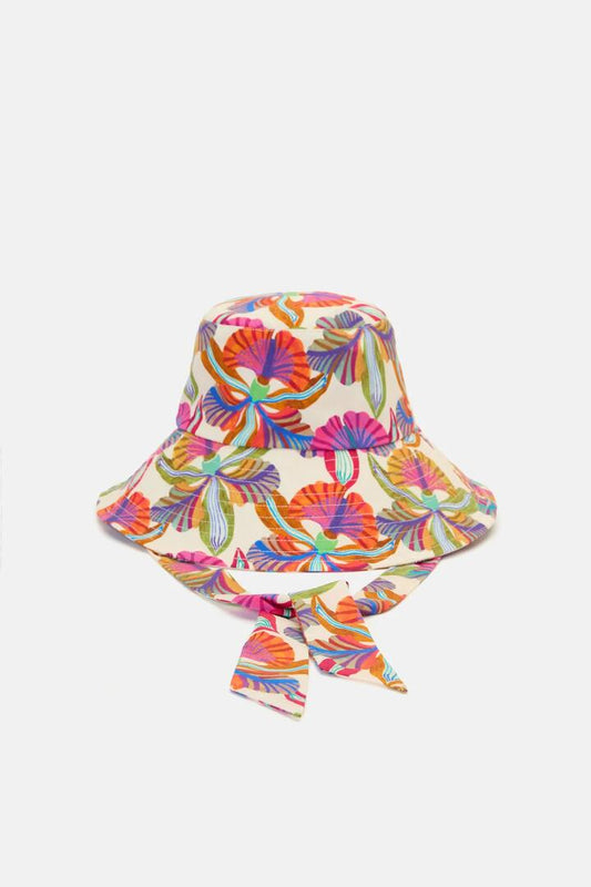 Image of Hats. Product name - Orchid Sunhat in Print colour by brand - Gorman