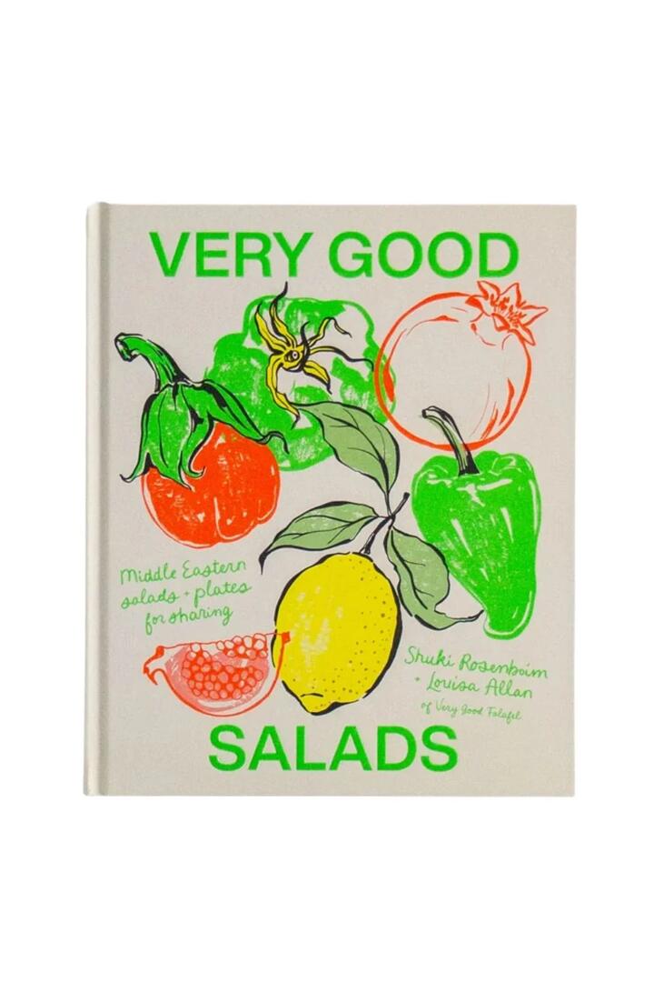 Image of Books. Product name - Very Good Salads in colour by brand - Flying Kiwi
