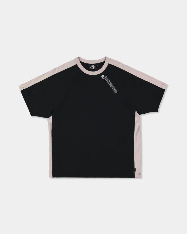 Image of T-Shirts. Product name - Billabong Boys 8-16 Boys Spec 73 Iconic T-Shirt Off Black in Off Black colour by brand - Billabong