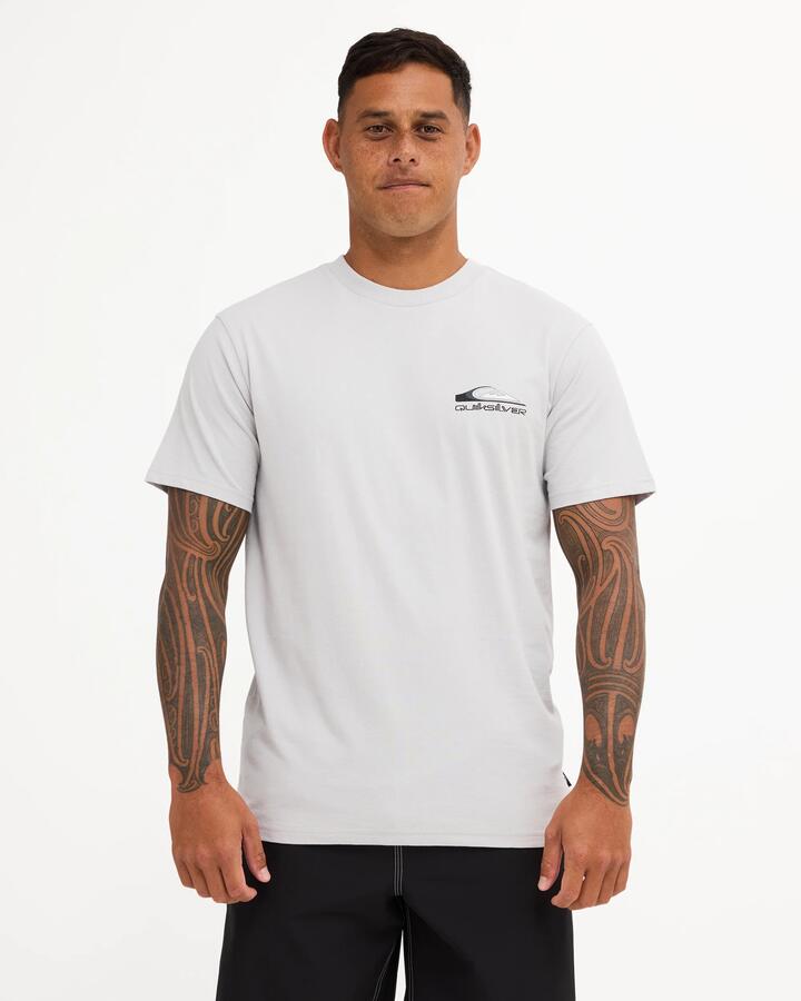 Image of T-Shirts. Product name - Quiksilver Mens Tohu T-Shirt Gray Violet in Gray Violet colour by brand - Quiksilver