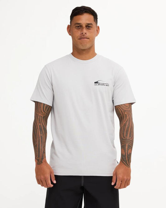 Image of T-Shirts. Product name - Quiksilver Mens Tohu T-Shirt Gray Violet in Gray Violet colour by brand - Quiksilver