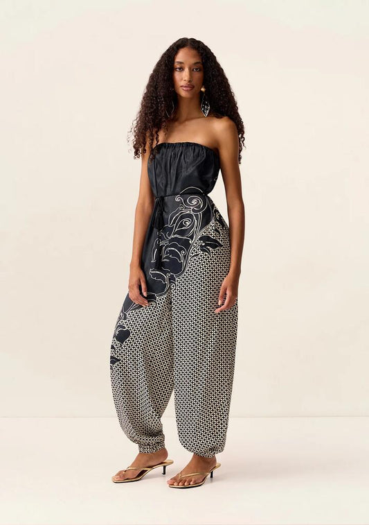 Image of Bodysuits. Productname: Lily Jumpsuit in Print colour by brand - MOS The Label