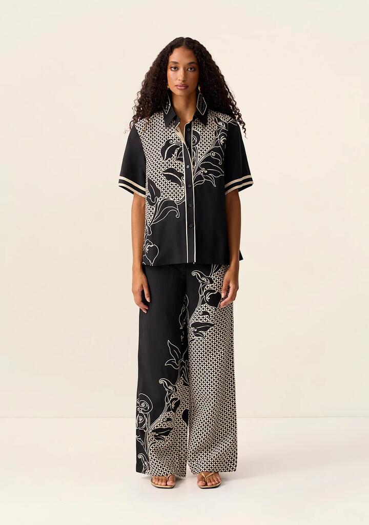 Image of Shirts. Productname: Lily Shirt in Print colour by brand - MOS The Label